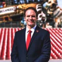 Ben Milsom, Chief Ticketing Officer at the Tampa Bay Buccaneers